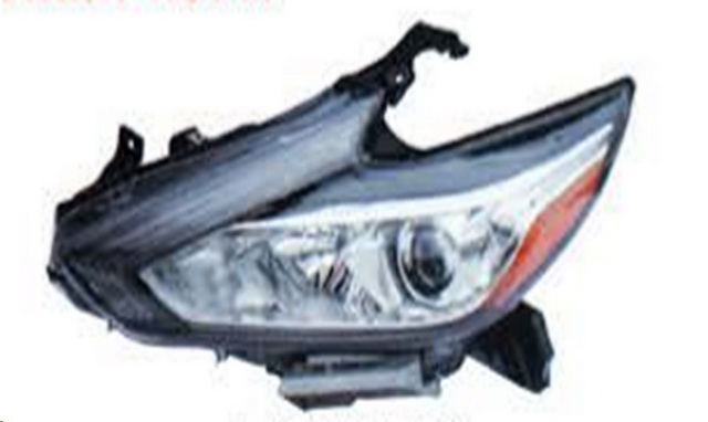 HEAD LAMP 16-18  CHR HALOGEN W/O LED-DRL SD ALTIMA LH